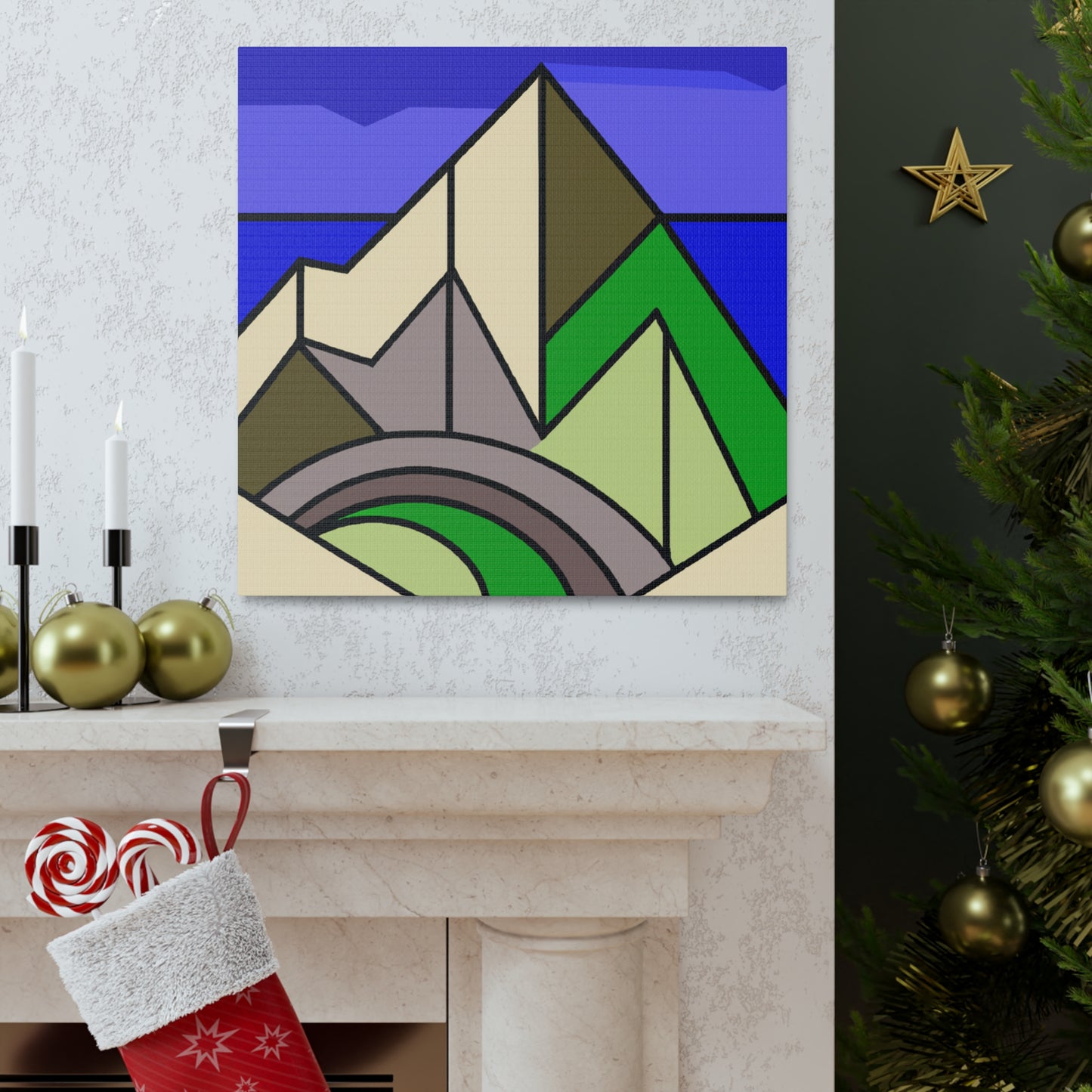 Mountain Majesty Deco - Canvas