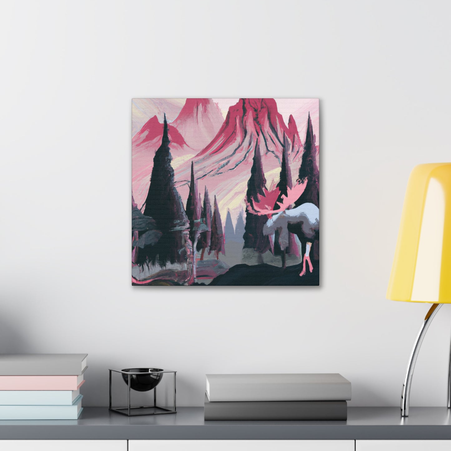 Moose in Grandeur - Canvas