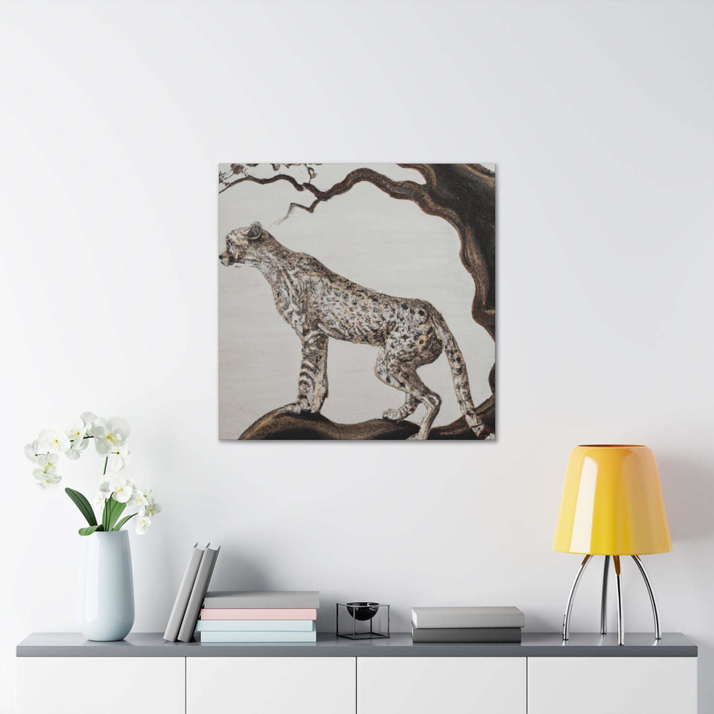 Cheetah in Splendor - Canvas