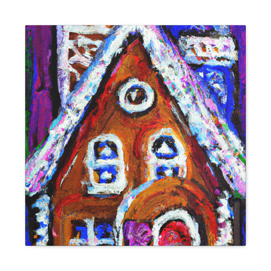 Gingerbread Dream Home - Canvas