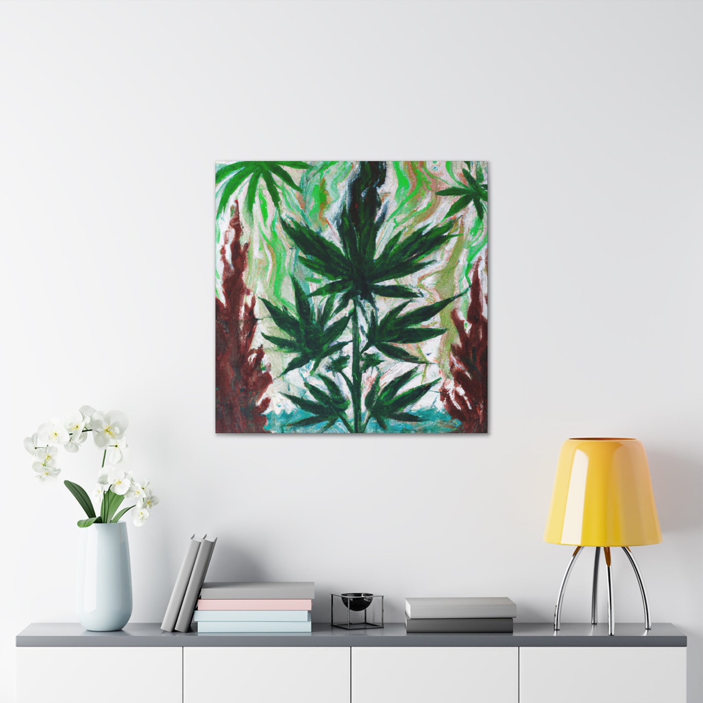 Cannabis Sativa Stillness - Canvas