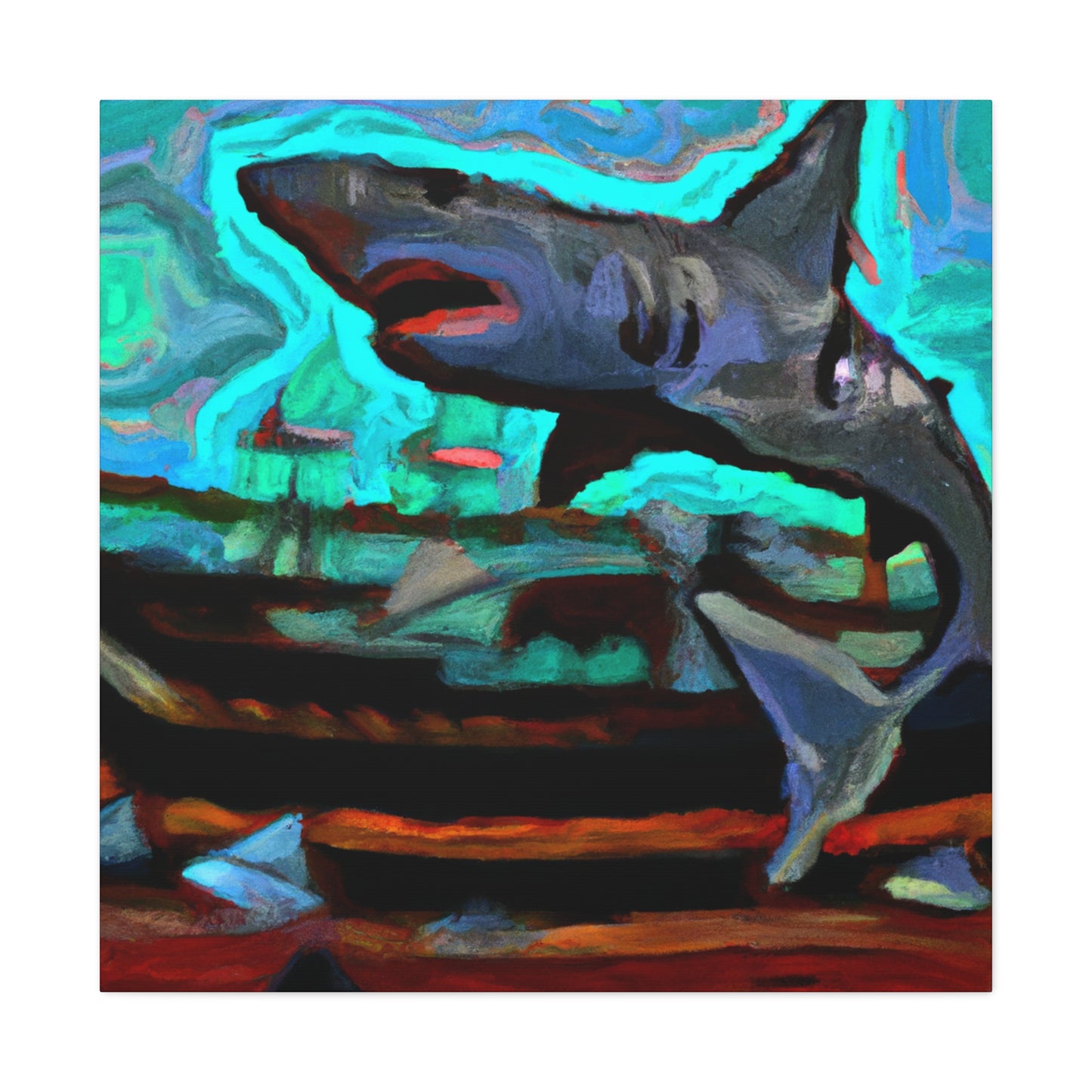 Shark of Dreamscape - Canvas