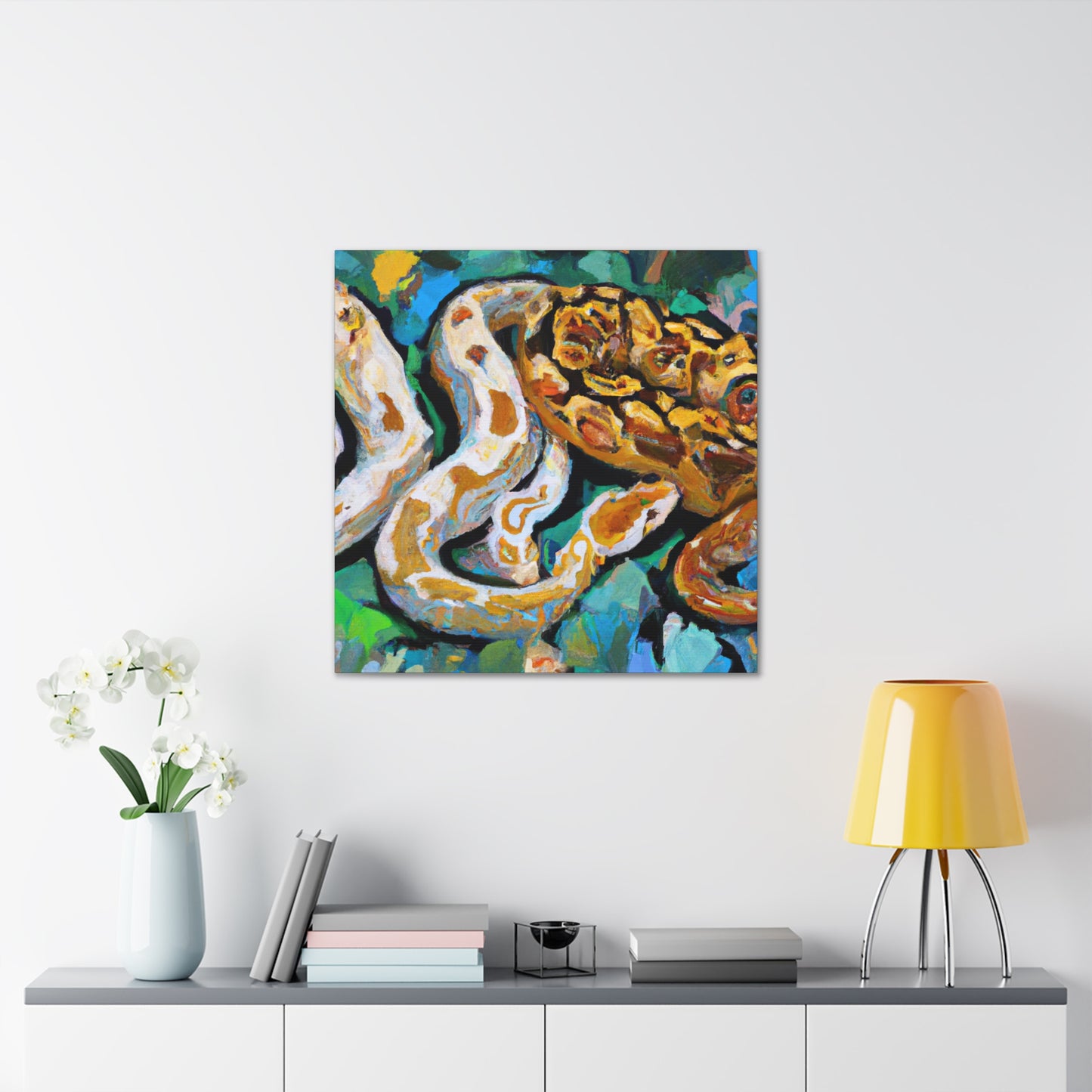 "Life of a Ball Python" - Canvas