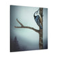 A Nuthatch's Visionary Flight - Canvas