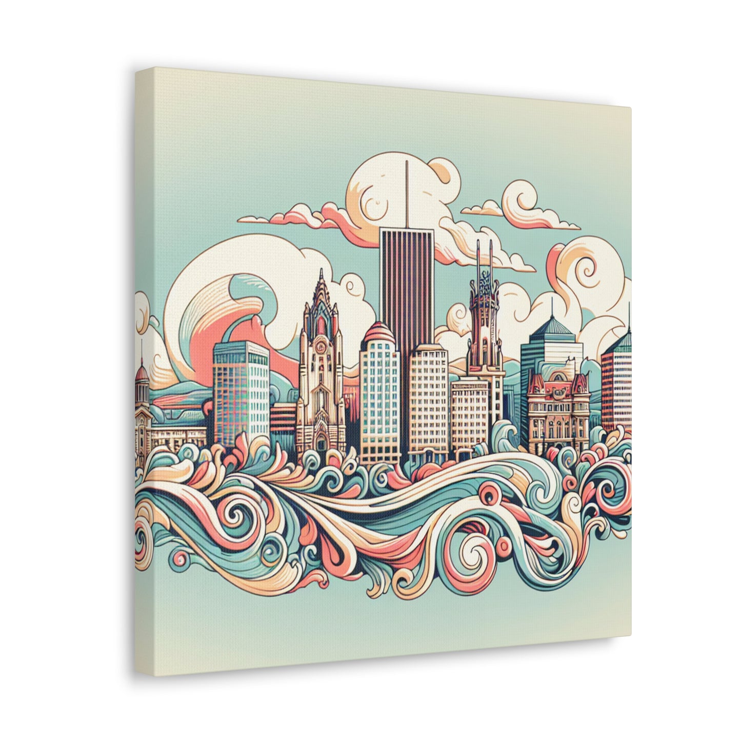 "Enchanting Elysium of Portland" - Canvas