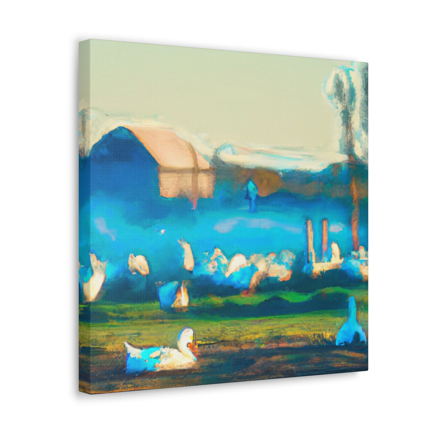 DUCK Illuminated Sunrise - Canvas