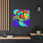 Sea Turtle Pop Brilliance - Canvas