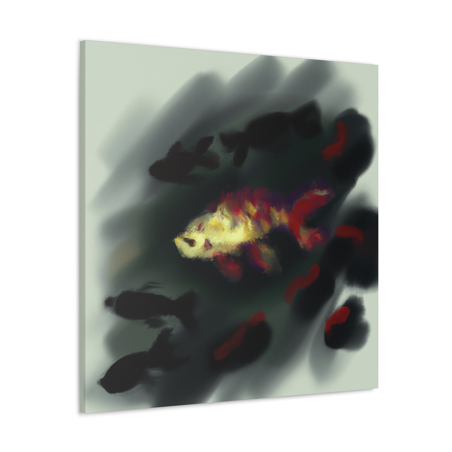 Guppy's Expressionistic Dream - Canvas