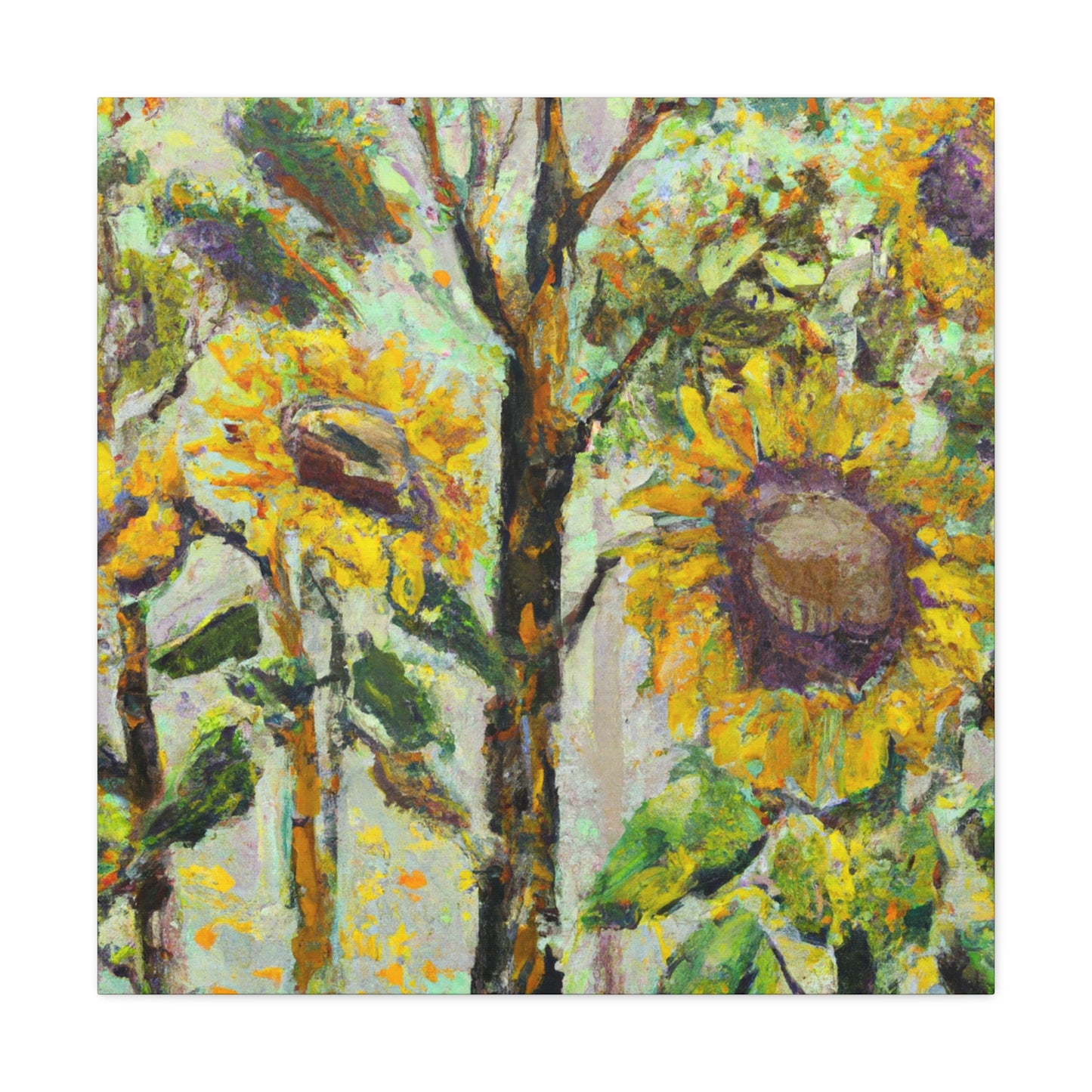 "Sunflower in Bloom" - Canvas