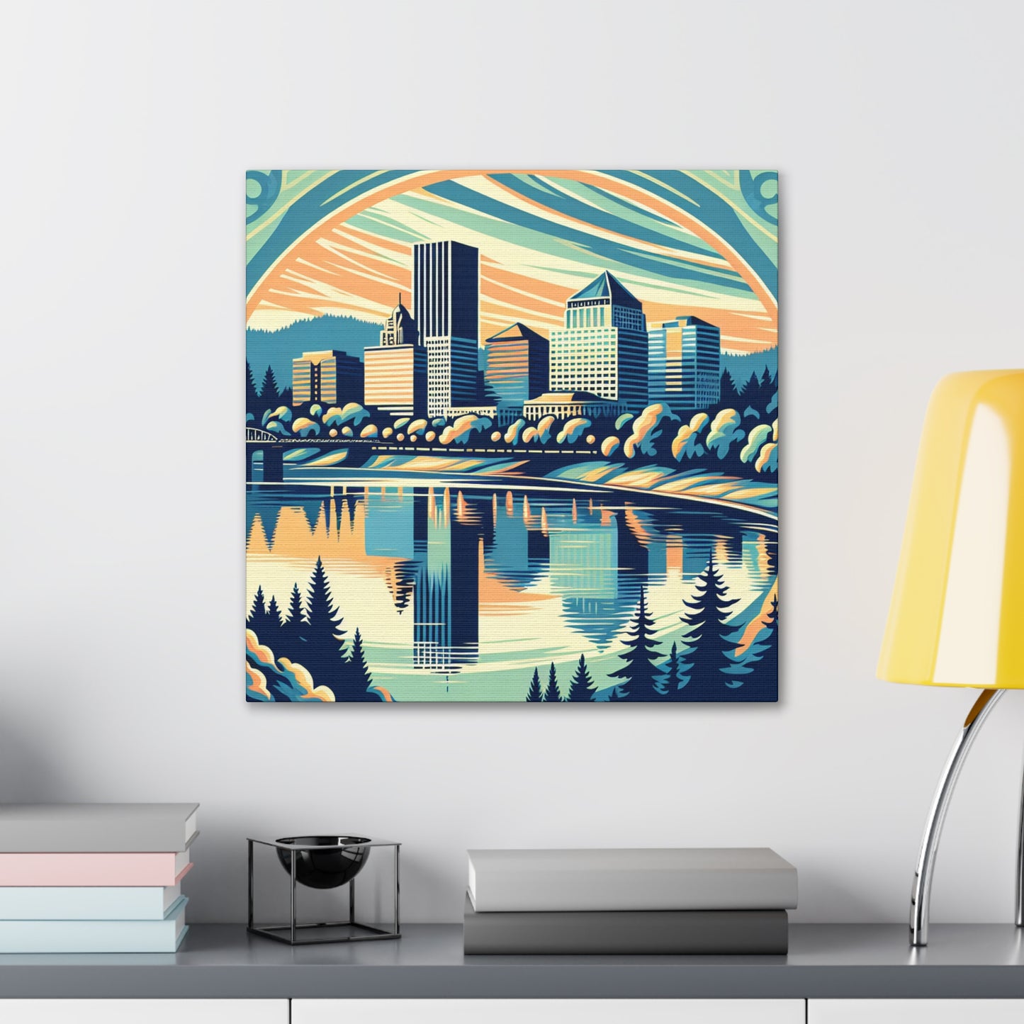 "Enchanting Grace of Portland" - Canvas