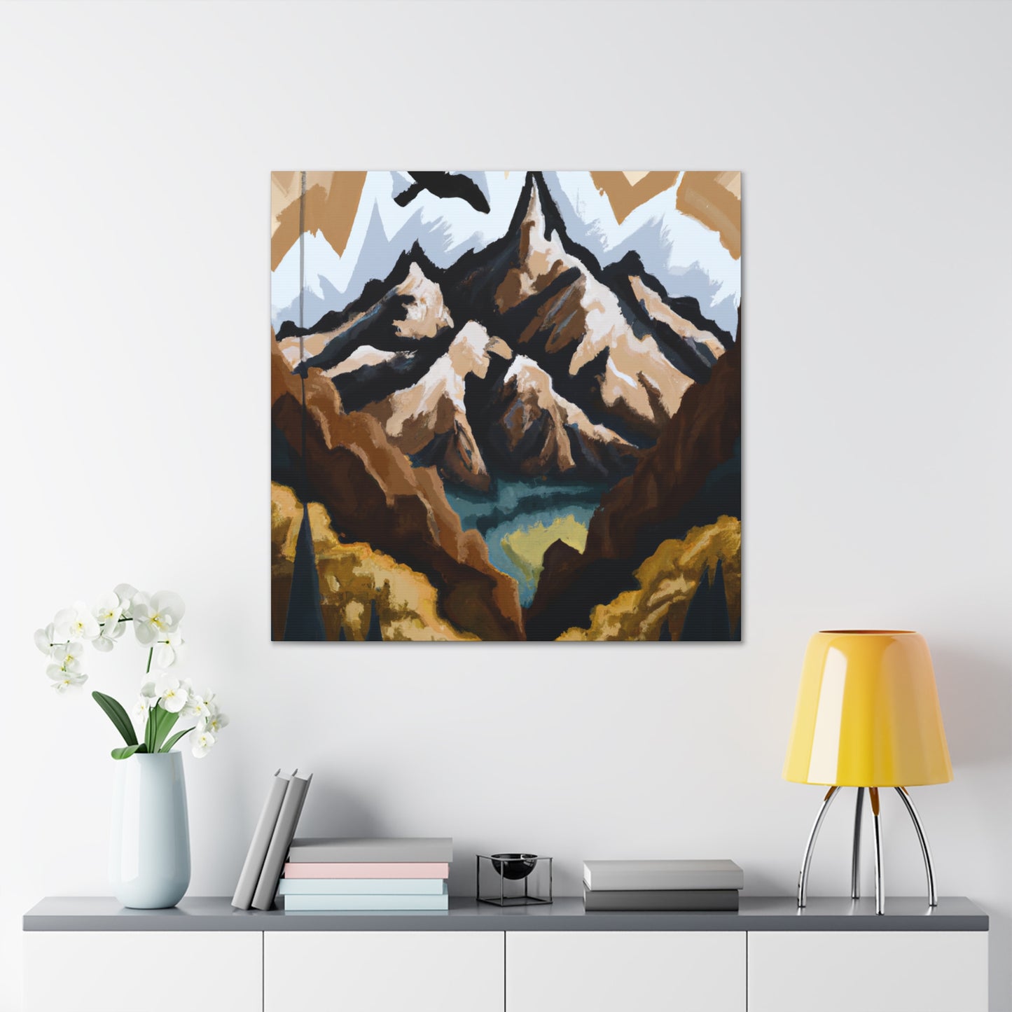 "Condor's Majestic Flight" - Canvas