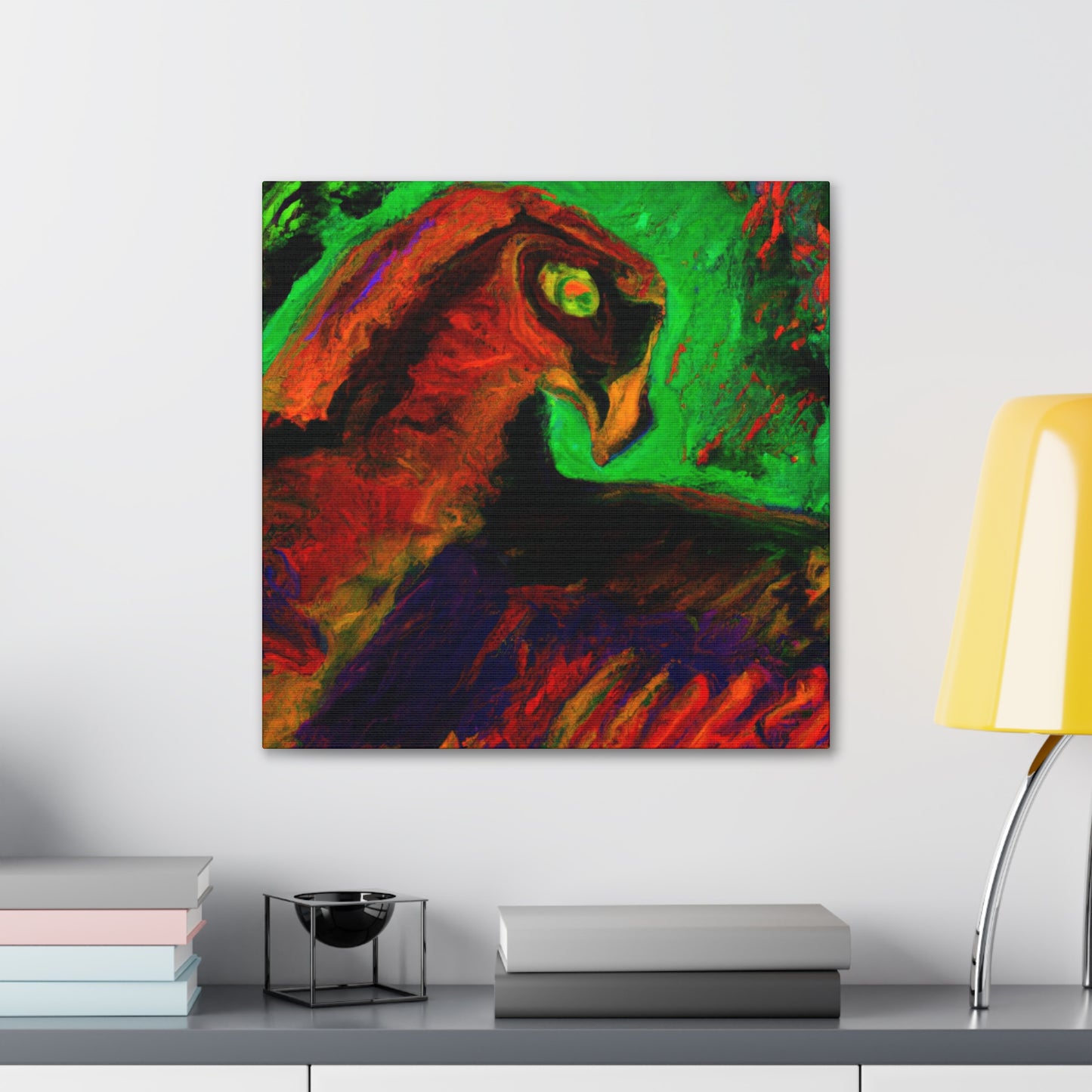 "Vultures Over Aperture" - Canvas