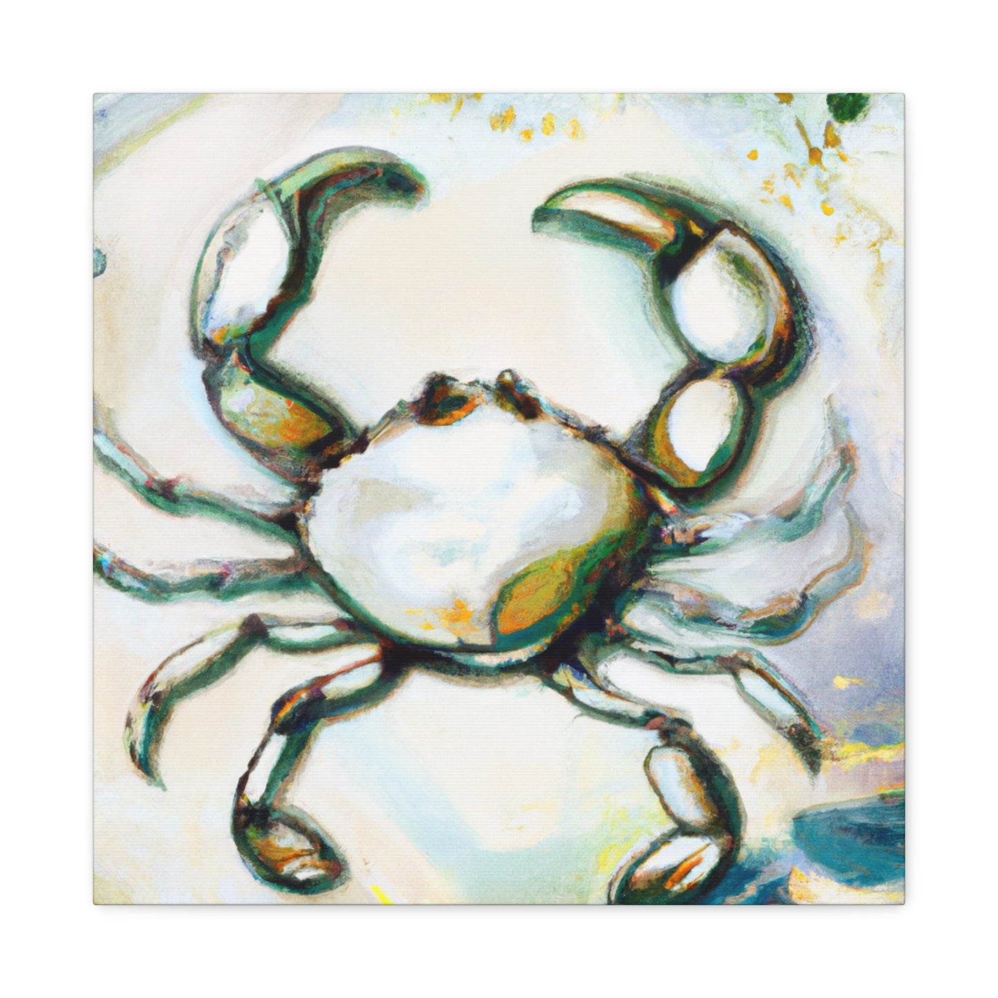 "Crab in the Moonlight" - Canvas