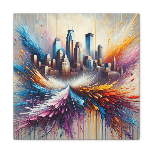 "Majestic Minneapolis Melody" - Canvas