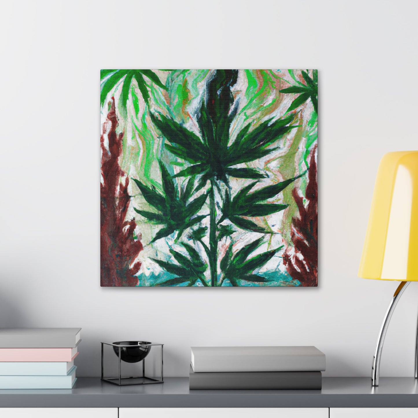 Cannabis Sativa Stillness - Canvas