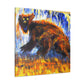 Marmot in Expressionism - Canvas