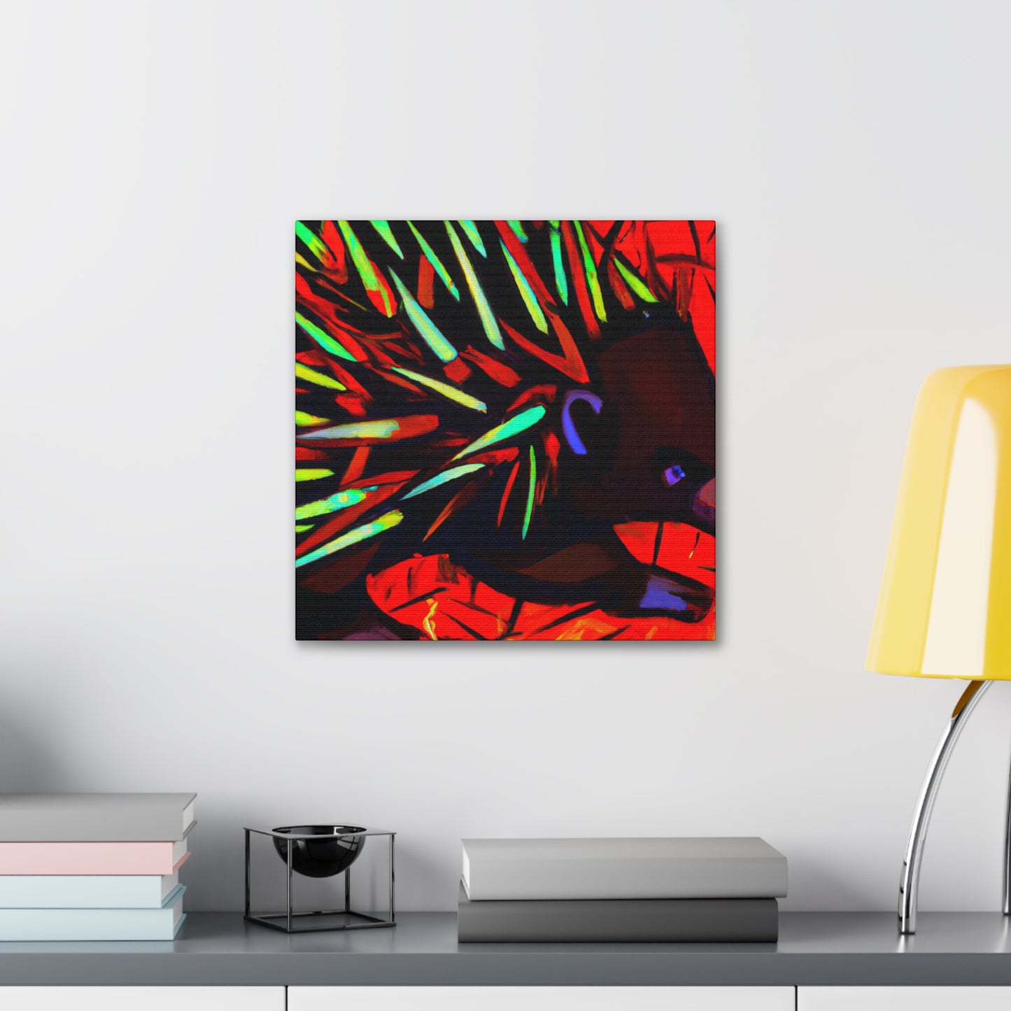 Echidna's Electric Beauty - Canvas