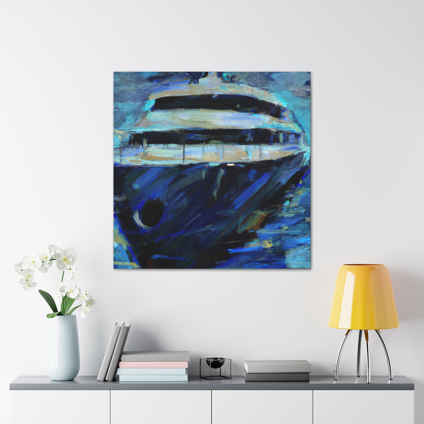 Sailing the Yacht Dream - Canvas