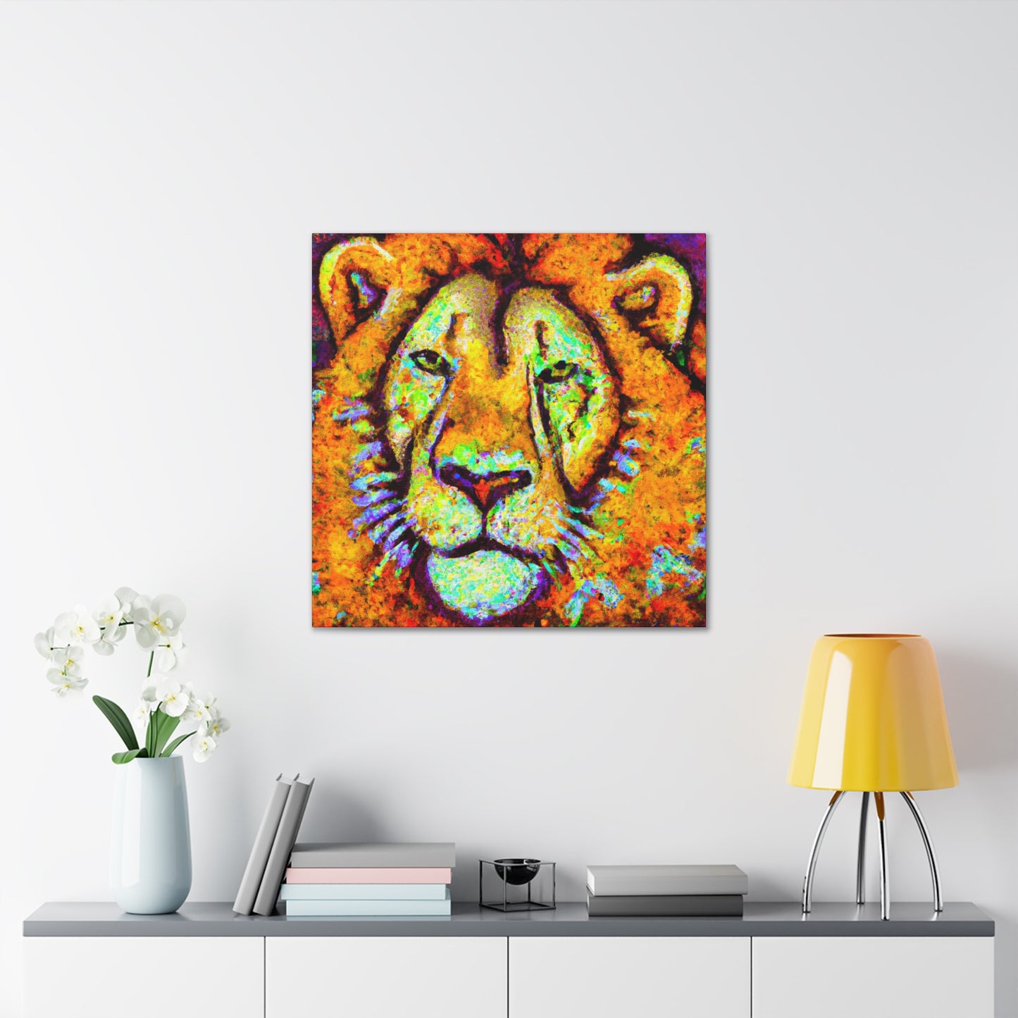 Majestic Mountain Lion - Canvas