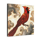 Northern Cardinal Glow. - Canvas