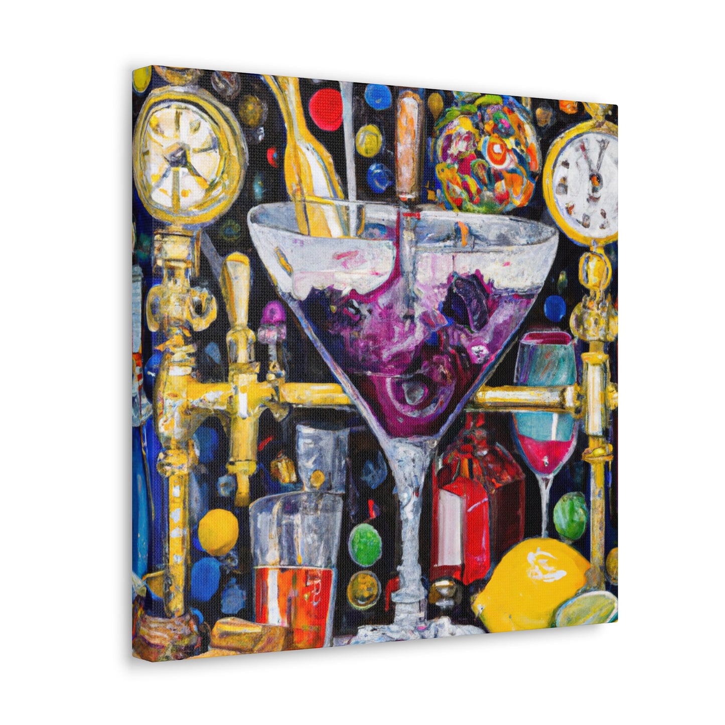 "Bar Tap Finesse Classique" - Canvas