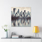 Cityscape Symphony Journey Home - Canvas