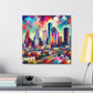 Urban Dreams Unveiled - Canvas