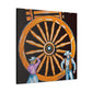 "Wheel of Royal Luxury" - Canvas