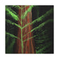 "Redwood Forest Majesty". - Canvas