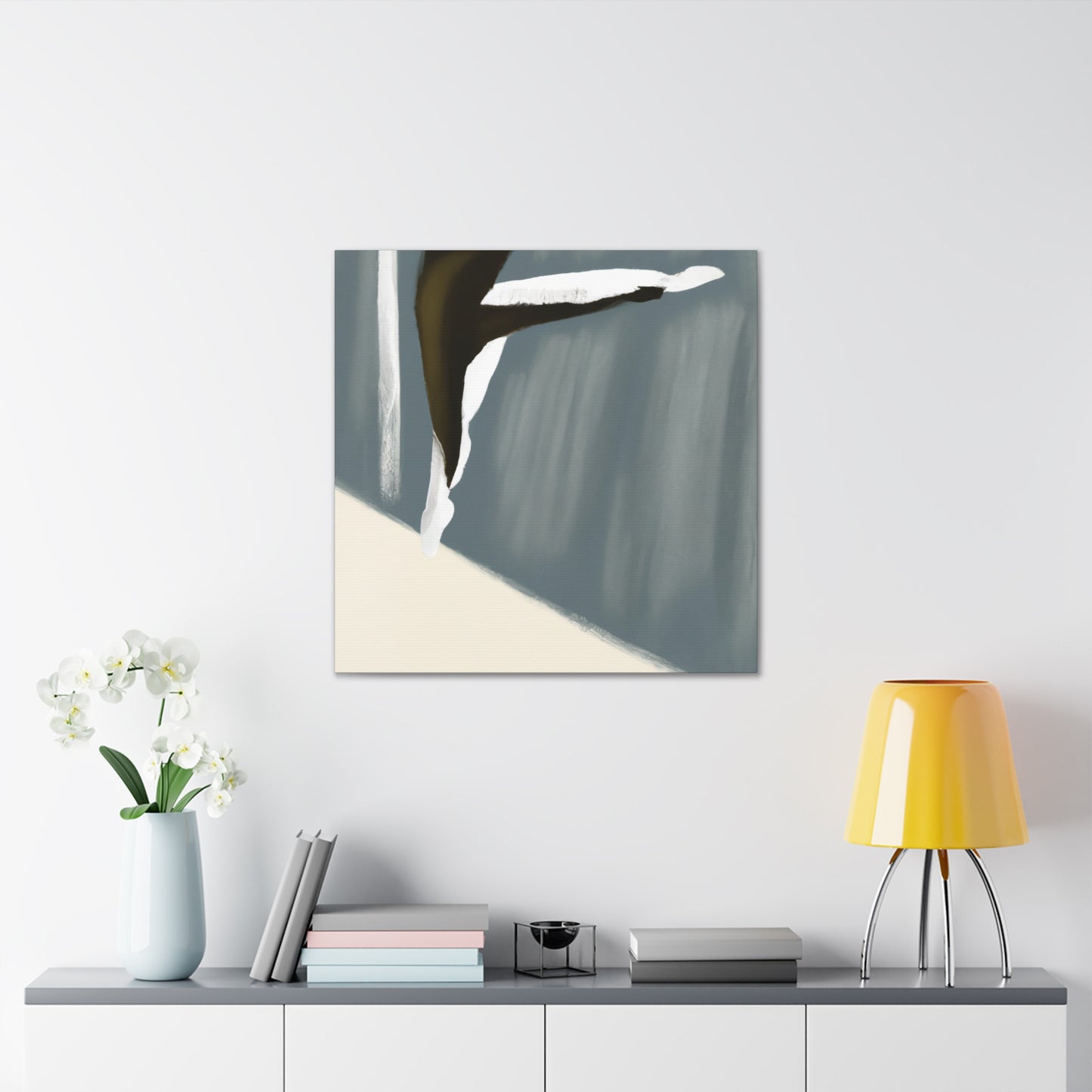 Champion Gymnast Leap - Canvas