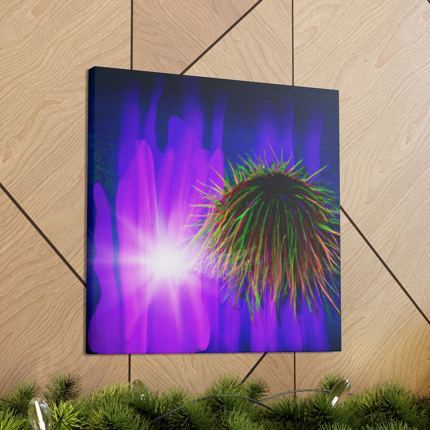 "Sea Urchin Fanfare" - Canvas