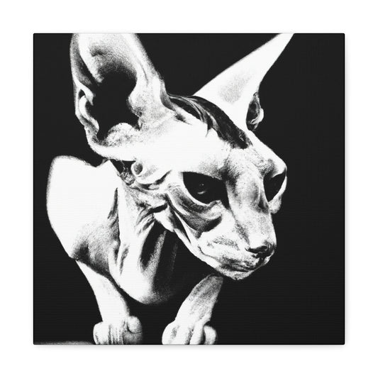 Sphynx Mystique Painting - Canvas