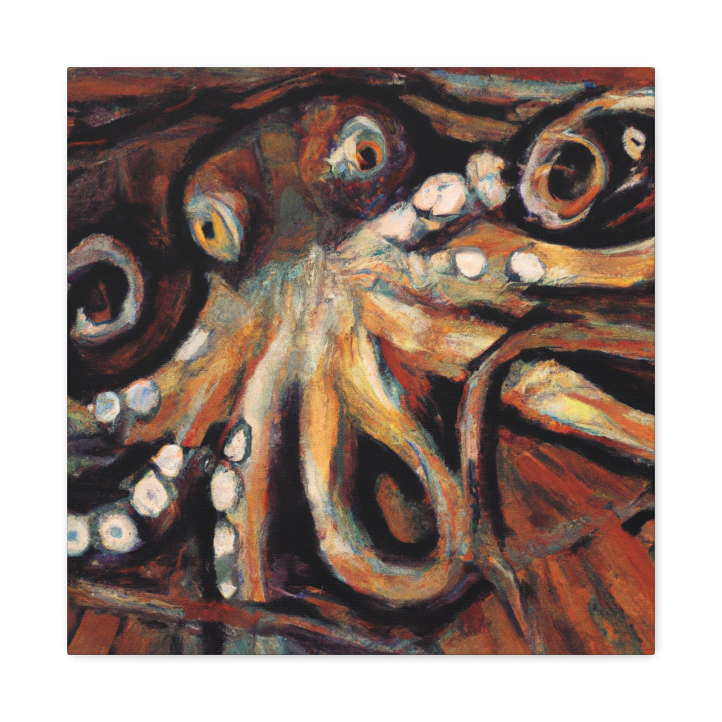 Octopus Impressionism Dream - Canvas