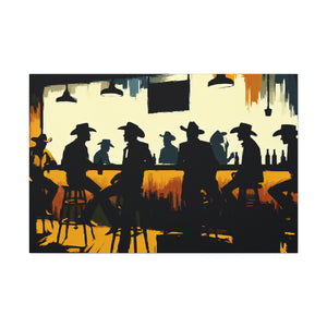 Desert Saloon Serenity - Canvas