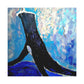 Whale in Turbulence - Canvas