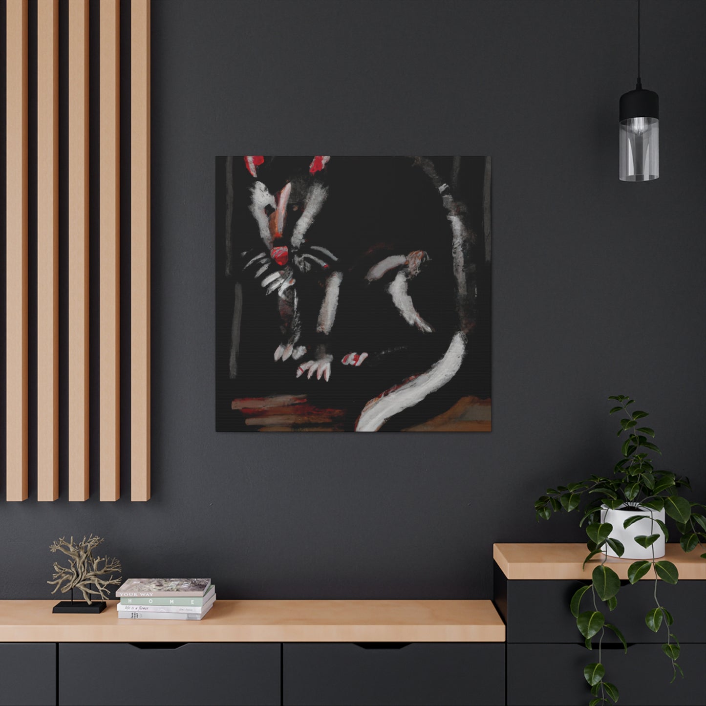 Tasmanian Devil Expressionism - Canvas