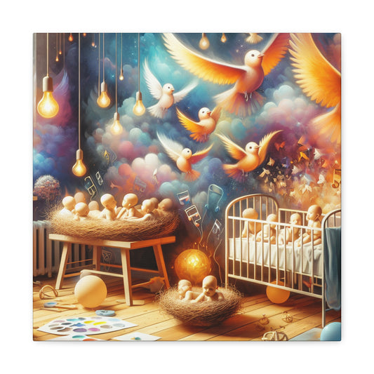 Avian Dreamscape Serenade - Canvas