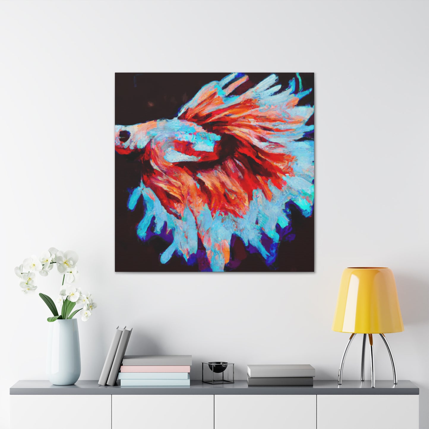 "Betta's Majestic Splendor" - Canvas