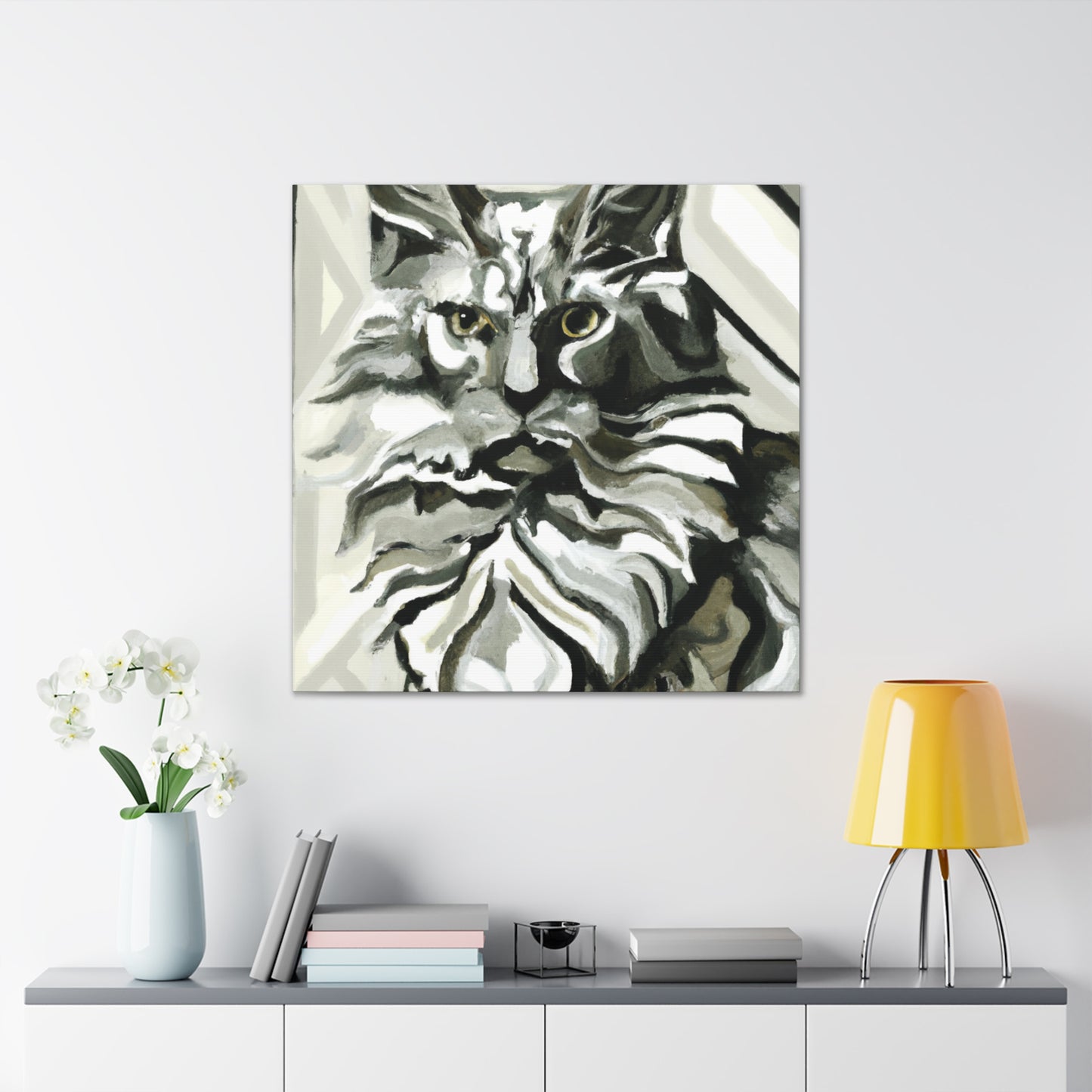 Maine Coon Splendor - Canvas