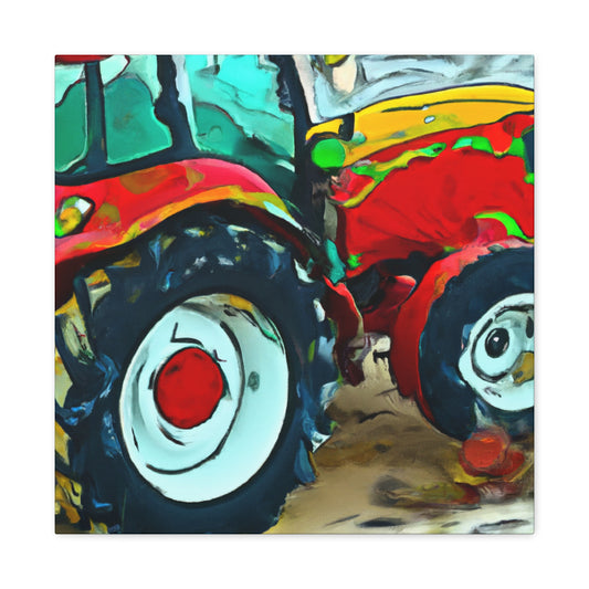 Agricultural Tractor Vision - Canvas