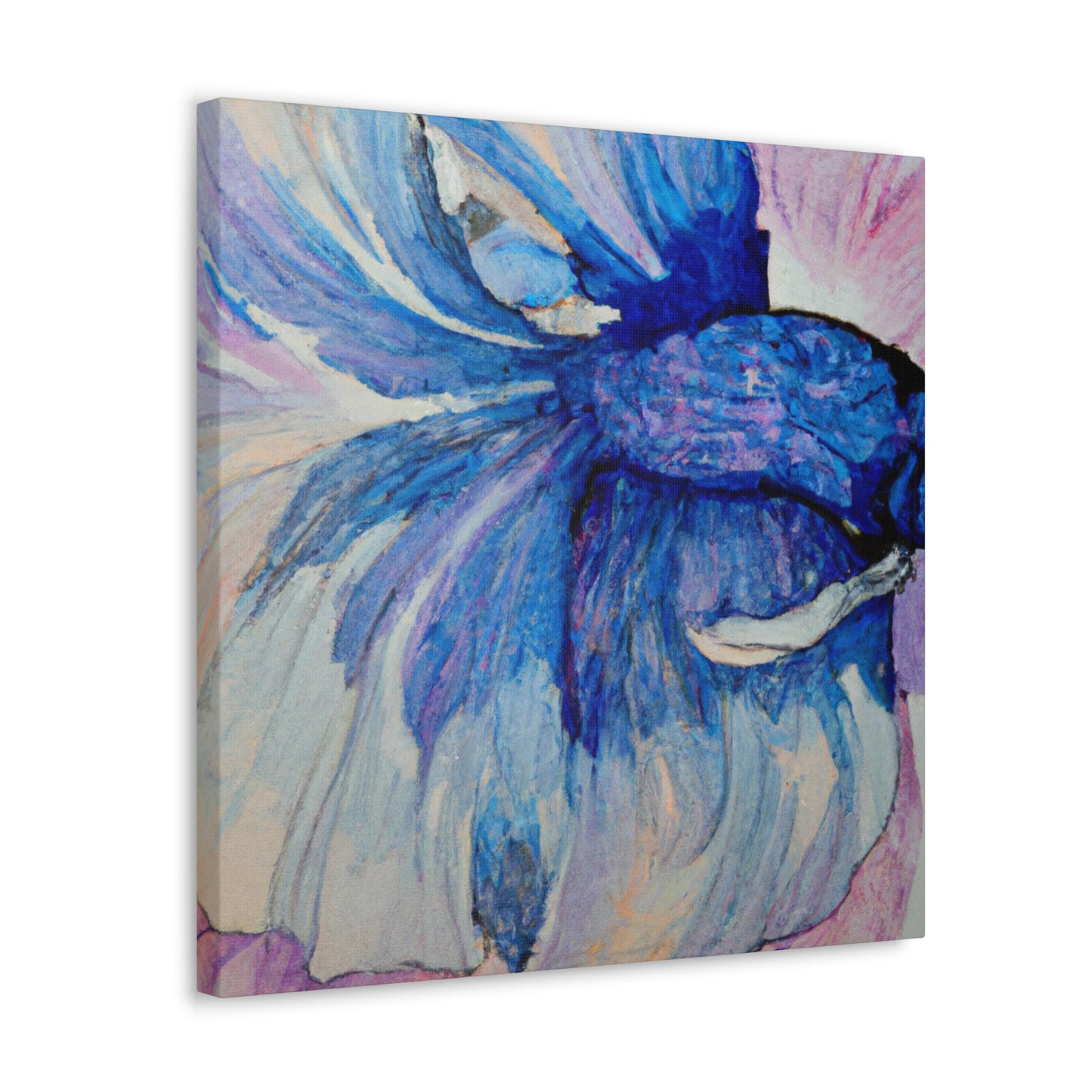 Betta Swimming Colors - Canvas