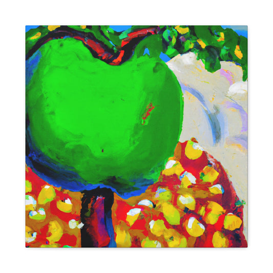 "Apple Tree in Bloom" - Canvas