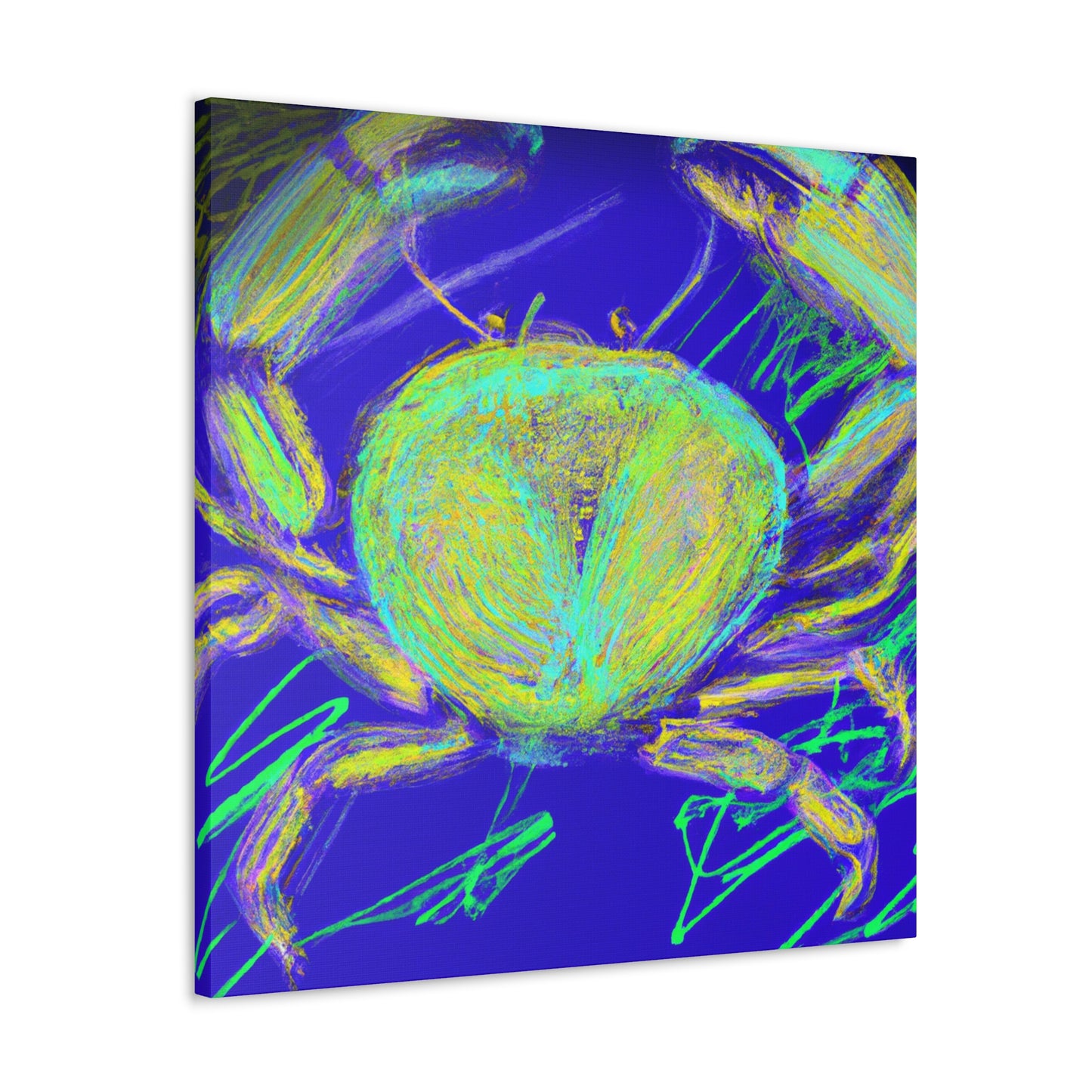 Crab in Impressionism - Canvas