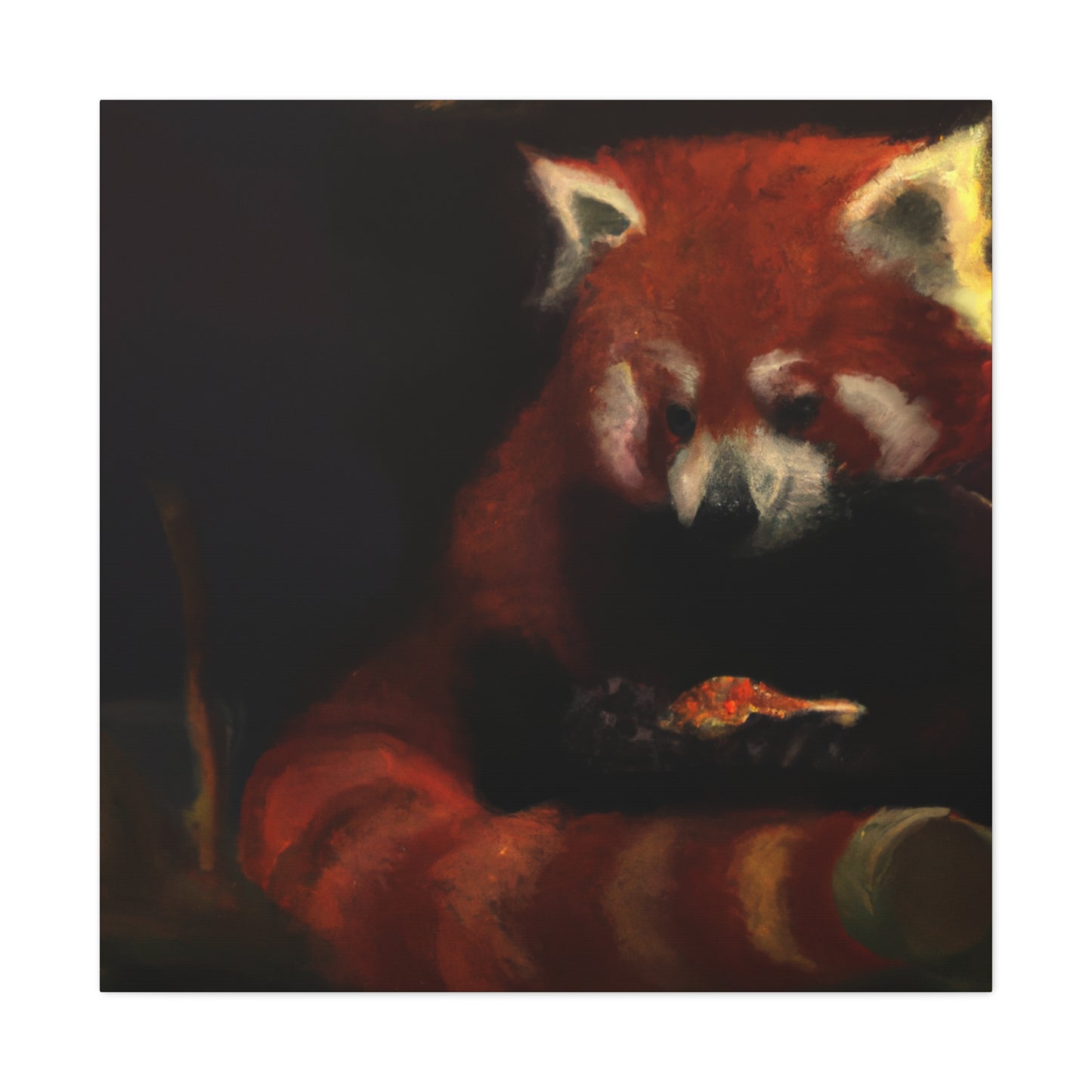 Red Panda Dreamscape - Canvas