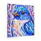 "Bluebird's Serene Song" - Canvas