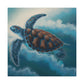 "Sea Turtle Affirmation" - Canvas