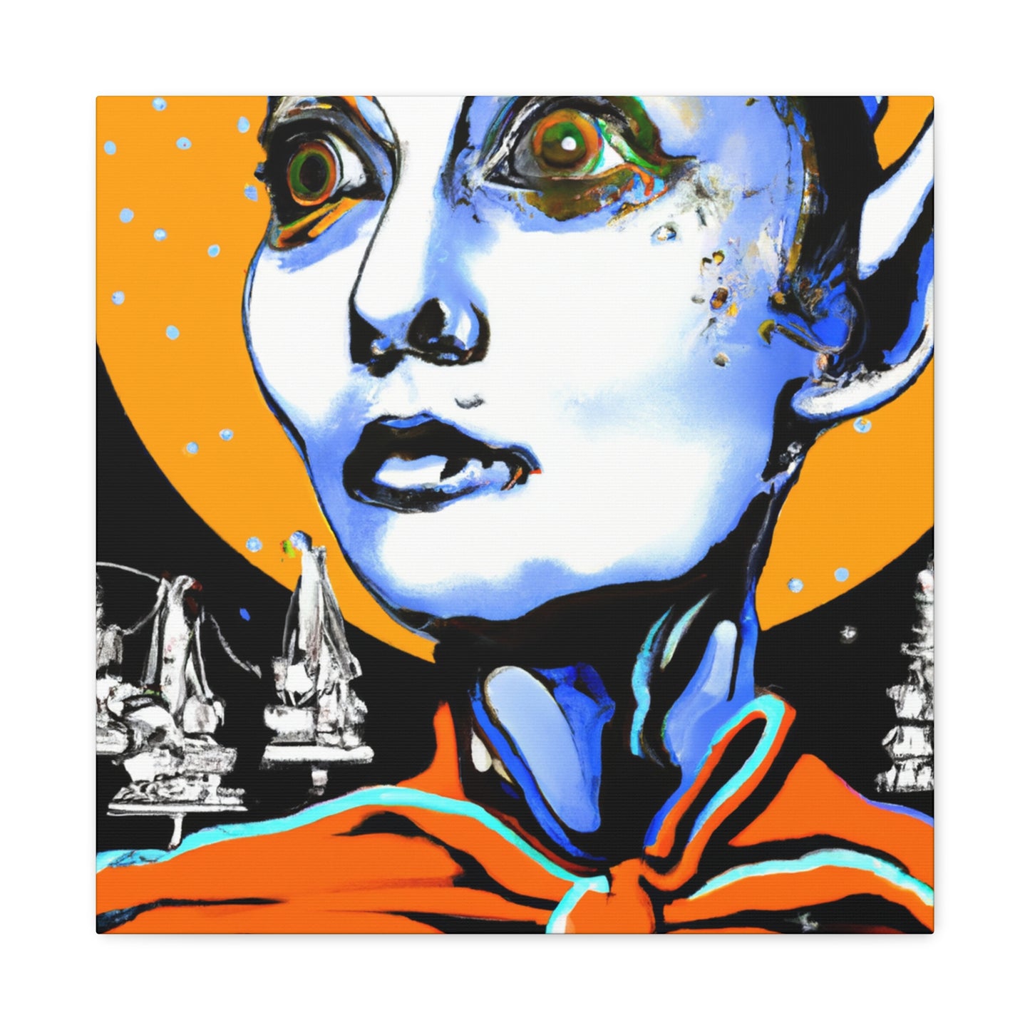 Elf in Pop Art - Canvas