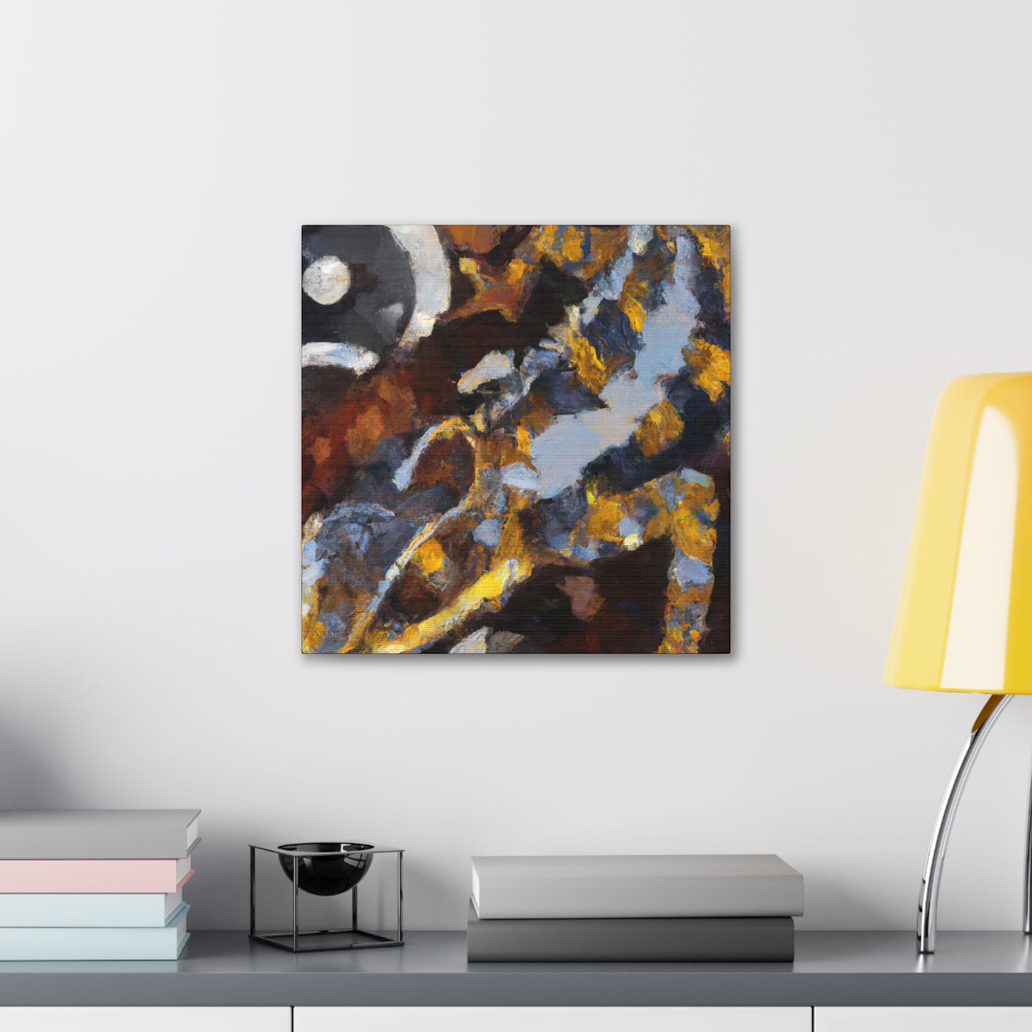 Frilled Lizard Impressionism - Canvas