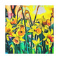 "A Bursting Daffodil" - Canvas