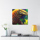 Komodo Dragon Majesty. - Canvas